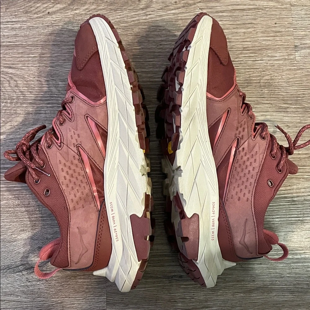 Hoka One One Gore-Tex Brown Trail Running Shoes size - 8B - Picture 3 of 8